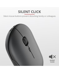 RATON TRUST PUCK RECARGABLE WIRELESS BLUETOOH BLACK