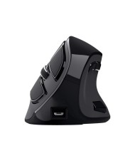 RATON TRUST VOXX ERGONOMICO WIRELESS 9 BOTONES BLACK