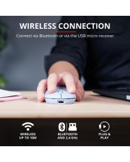 RATON TRUST PUCK RECARGABLE WIRELESS BLUETOOTH BLUE
