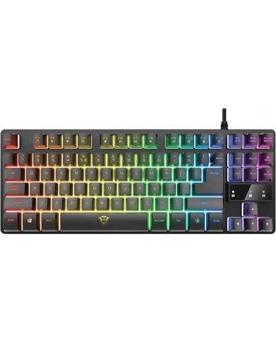 TECLADO TRUST GAMING GXT 833 METALICO USB RGB
