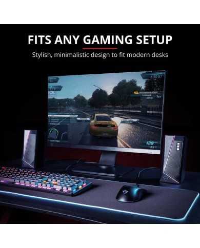 ALTAVOCES TRUST GAMING GTX 609 ZOXA RGB 2.0 SPEAKERSET