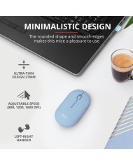 RATON TRUST PUCK RECARGABLE WIRELESS BLUETOOTH BLUE