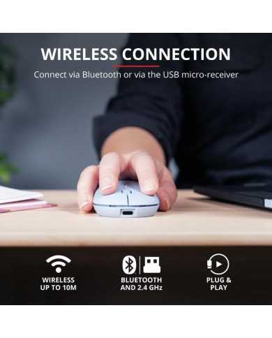 RATON TRUST PUCK RECARGABLE WIRELESS BLUETOOTH BLUE