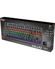 TECLADO TRUST GAMING GXT 834 CALLAZ MECANICO TKL USB RGB