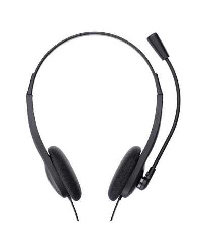 AURICULARES + MICROFONO TRUST CHAT HEADSET JACK