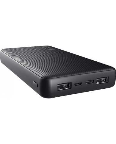 POWERBANK TRUST PRIMO 20000MAH 2A USB + USB-C + MICRO-USB ECO BLACK