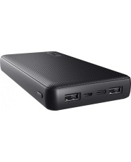 POWERBANK TRUST PRIMO 20000MAH 2A USB + USB-C + MICRO-USB ECO BLACK