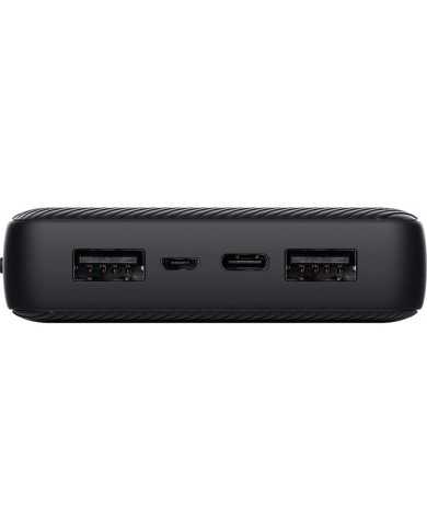 POWERBANK TRUST PRIMO 20000MAH 2A USB + USB-C + MICRO-USB ECO BLACK