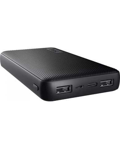 POWERBANK TRUST PRIMO 15000MAH 2A USB + USB-C + MICRO-USB ECO BLACK