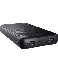 POWERBANK TRUST PRIMO 15000MAH 2A USB + USB-C + MICRO-USB ECO BLACK