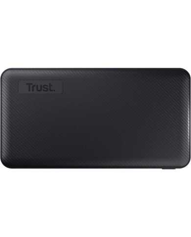 POWERBANK TRUST PRIMO SLIM 10000MAH 2A USB + USB-C + MICRO-USB ECO BLACK