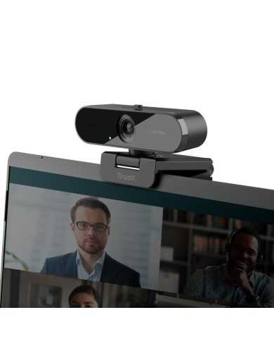 WEBCAM TRUST TW-200 FULL HD 1080P USB BLACK