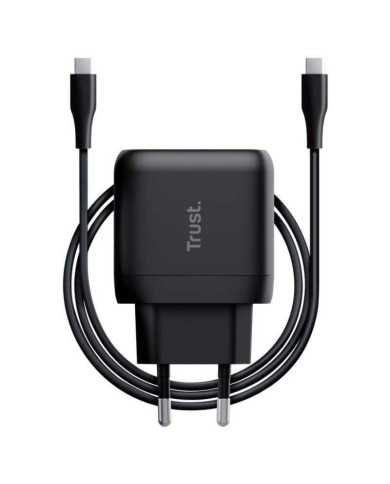 CARGADOR TRUST MAXO USB-C 45W 2M BLACK