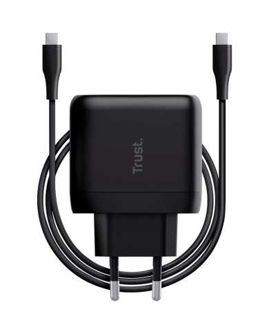 CARGADOR TRUST MAXO USB-C 65W 2M BLACK
