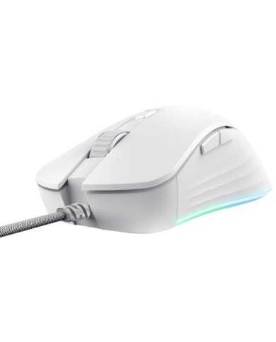 RATON TRUST GAMING GXT 924 YBAR RGB USB 25K DPI WHTE