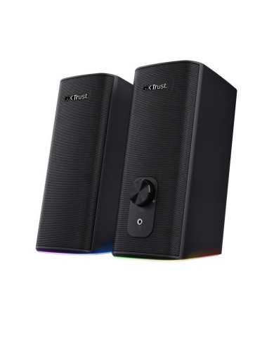 ALTAVOCES TRUST GXT 612 CETIC GAMING RGB 2.0 USB/WIRELESS BLACK