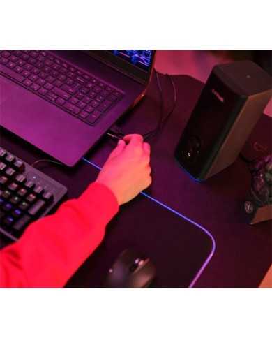 ALTAVOCES TRUST GXT 612 CETIC GAMING RGB 2.0 USB/WIRELESS BLACK