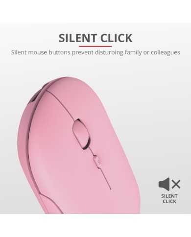 RATON TRUST PUCK RECARGABLE WIRELESS BLUETOOH PINK RATON TRUST PUCK RECARGABLE WIRELESS BLUETOOH PINK