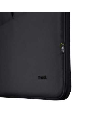 MALETIN TRUST BOLOGNA 16 BLACK + RATON WIRELESS SILENT BLACK