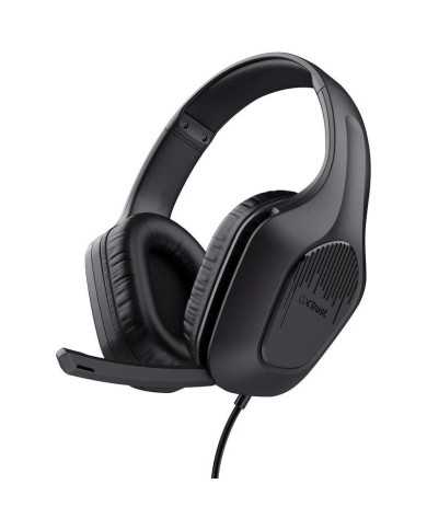 AURICULARES + MICROFONO TRUST GAMING GXT 415 ZIROX MULTI HEADSET BLACK