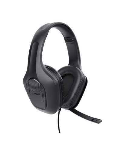 AURICULARES + MICROFONO TRUST GAMING GXT 415 ZIROX MULTI HEADSET BLACK