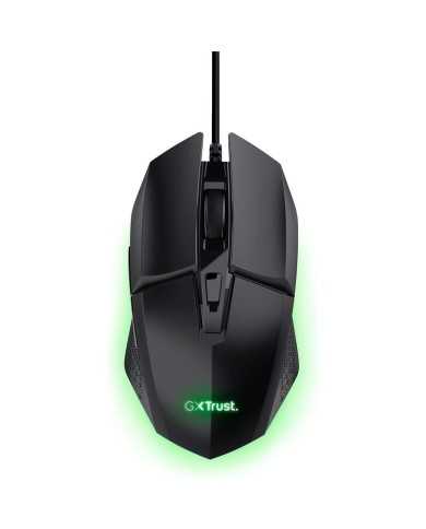 RATON TRUST GAMING GXT 109 FELOX RGB USB 6400DPI 6 BOTONES BLACK