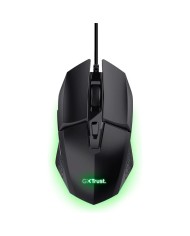 RATON TRUST GAMING GXT 109 FELOX RGB USB 6400DPI 6 BOTONES BLACK
