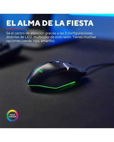 RATON TRUST GAMING GXT 109 FELOX RGB USB 6400DPI 6 BOTONES BLACK