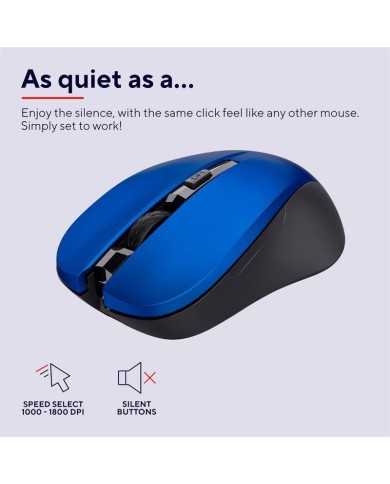 RATON TRUST MYDO SILENT CLICK WIRELESS BLUE