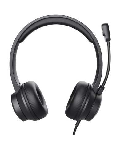 AURICULARES + MICROFONO TRUST AYDA HEADSET PC AUX BLACK