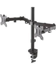 SOPORTE DE MESA TV/MONITOR AISENS 13-32 2 BRAZOS BLACK