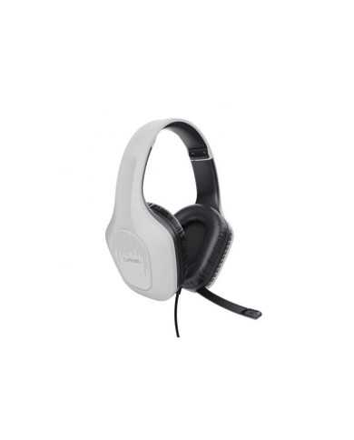 AURICULARES + MICROFONO TRUST GAMING GXT 415W ZIROX MULTI HEADSET WHITE