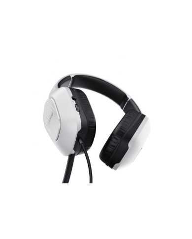 AURICULARES + MICROFONO TRUST GAMING GXT 415W ZIROX MULTI HEADSET WHITE