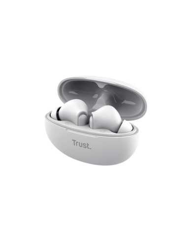 AURICULARES TRUST YAVI EARBUDS ENC BLUETOOTH WIRELESS WHITE