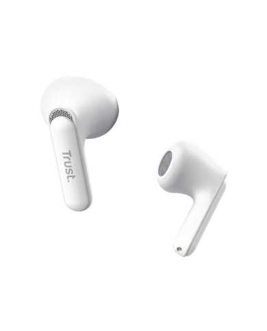 AURICULARES TRUST YAVI EARPHONES ENC BLUETOOTH WIRELESS WHITE