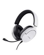 AURICULARES + MICROFONO TRUST GAMING GXT 489W FAYZO HEADSET MULTI WHITE