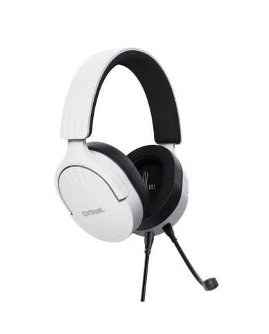 AURICULARES + MICROFONO TRUST GAMING GXT 489W FAYZO HEADSET MULTI WHITE