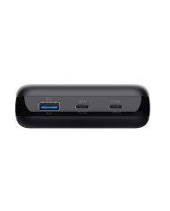BATERIA EXTERNA 100W USB-A + 2X USB-C BLACK