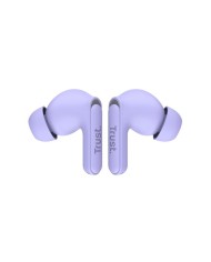 AURICULARES TRUST YAVI EARBUDS ENC BLUETOOTH WIRELESS PURPLE
