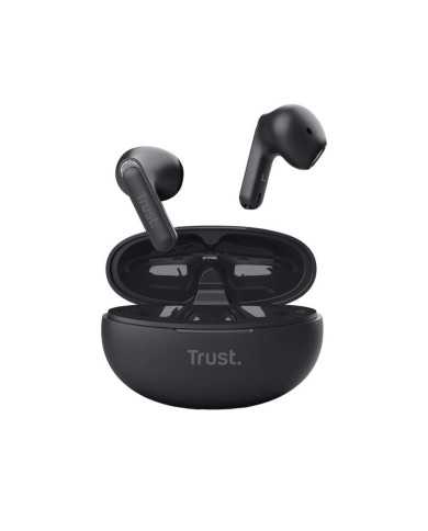 AURICULARES TRUST YAVI EARPHONES ENC BLUETOOTH WIRELESS BLACK