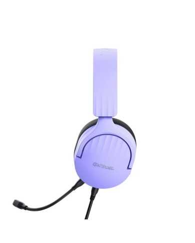 AURICULARES + MICROFONO TRUST GAMING GXT 489P FAYZO HEADSET MULTI PURPLE