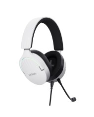 AURICULARES + MICROFONO TRUST GAMING RGB GXT 490W FAYZO HEADSET 7.1 WHITE