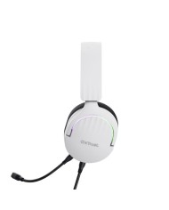 AURICULARES + MICROFONO TRUST GAMING RGB GXT 490W FAYZO HEADSET 7.1 WHITE