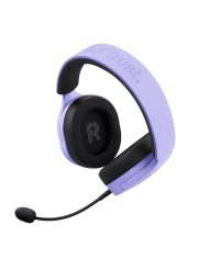 AURICULARES + MICROFONO TRUST GAMING RGB GXT 490P FAYZO HEADSET 7.1 PURPLE