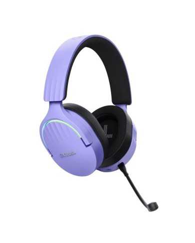 AURICULARES + MICROFONO TRUST GAMING RGB GXT 491P FAYZO HEADSET WIRELESS