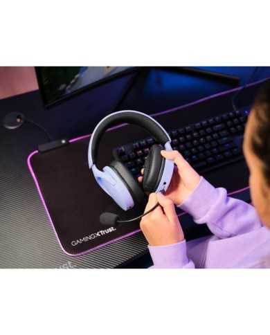 AURICULARES + MICROFONO TRUST GAMING RGB GXT 491P FAYZO HEADSET WIRELESS