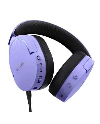 AURICULARES + MICROFONO TRUST GAMING RGB GXT 491P FAYZO HEADSET WIRELESS