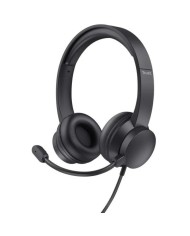 AURICULARES + MICROFONO TRUST HS-150 HEADSET 3.5MM BLACK