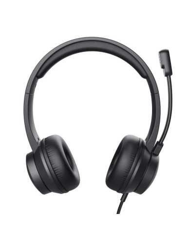 AURICULARES + MICROFONO TRUST HS-150 HEADSET 3.5MM BLACK