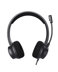 AURICULARES + MICROFONO TRUST HS-260 HEADSET ENC USB-A/USB-C BLACK